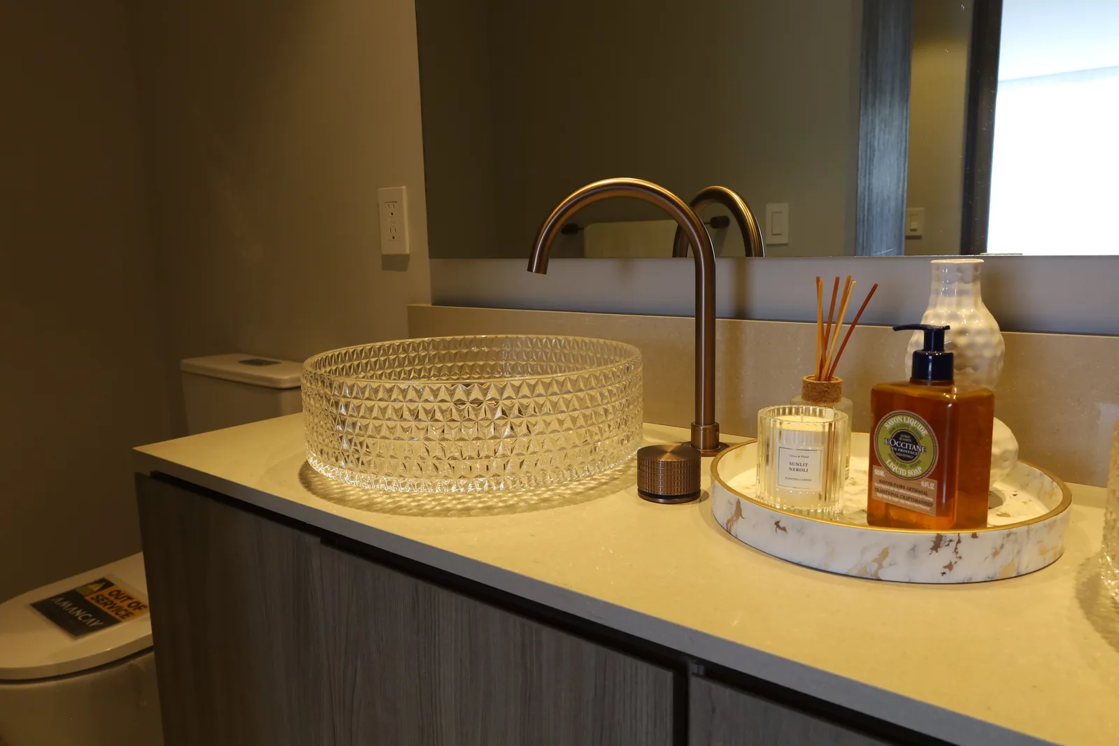 Baño del departamento muestra de Amancay
